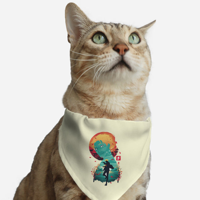 Loid Ukiyo E-cat adjustable pet collar-dandingeroz