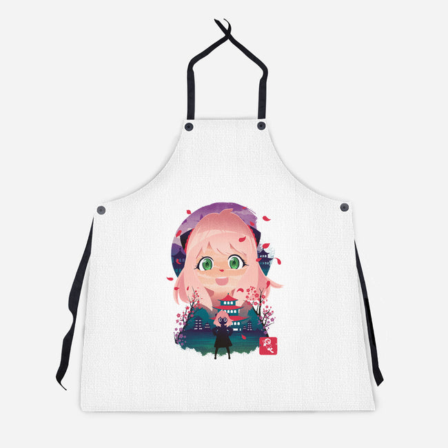 Anya Ukiyo E-unisex kitchen apron-dandingeroz