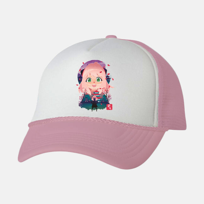 Anya Ukiyo E-unisex trucker hat-dandingeroz