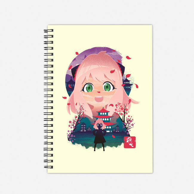 Anya Ukiyo E-none dot grid notebook-dandingeroz