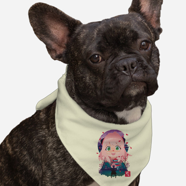 Anya Ukiyo E-dog bandana pet collar-dandingeroz