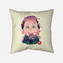 Anya Ukiyo E-none removable cover throw pillow-dandingeroz