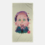 Anya Ukiyo E-none beach towel-dandingeroz