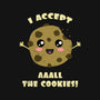 I Accept All The Cookies-womens off shoulder sweatshirt-BridgeWalker