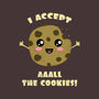 I Accept All The Cookies-none adjustable tote bag-BridgeWalker