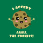 I Accept All The Cookies-womens racerback tank-BridgeWalker