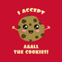 I Accept All The Cookies-none glossy sticker-BridgeWalker