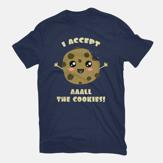 I Accept All The Cookies-youth basic tee-BridgeWalker