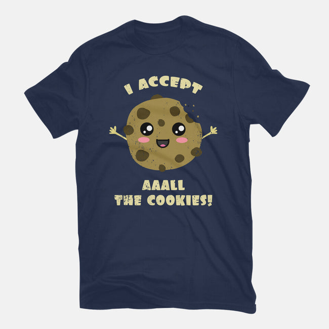I Accept All The Cookies-womens basic tee-BridgeWalker