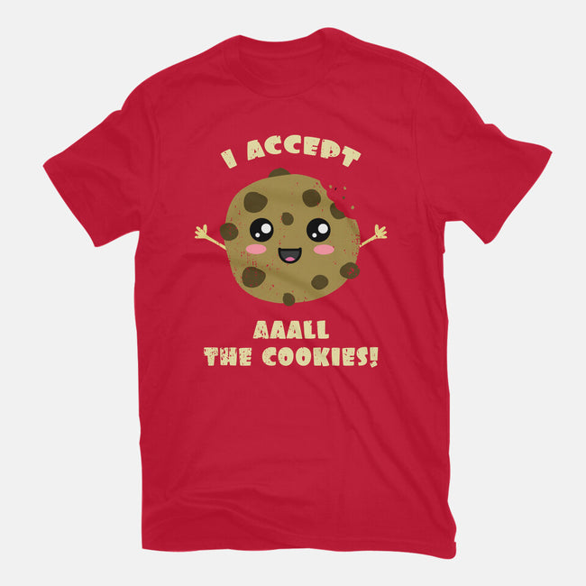 I Accept All The Cookies-youth basic tee-BridgeWalker