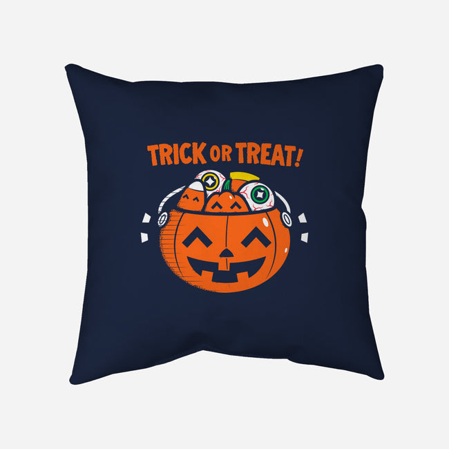 Pumpkin Kawaii-none removable cover w insert throw pillow-krisren28