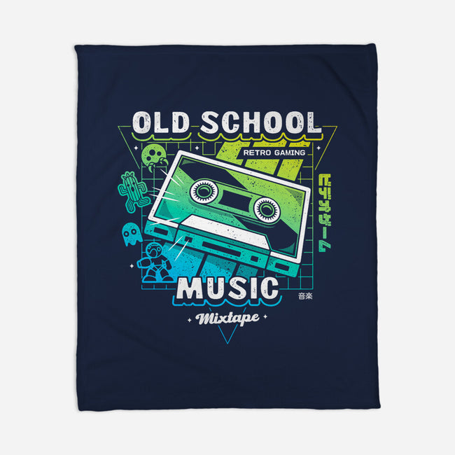 Retro Gaming Music-none fleece blanket-Logozaste