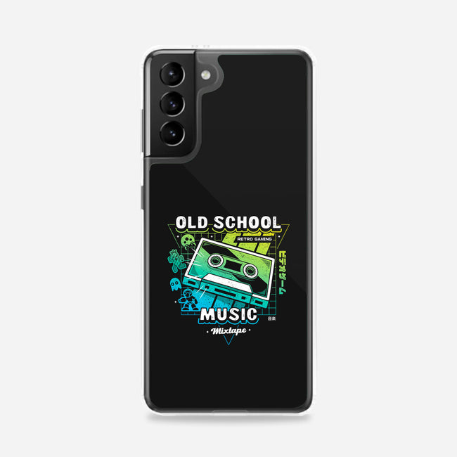 Retro Gaming Music-samsung snap phone case-Logozaste