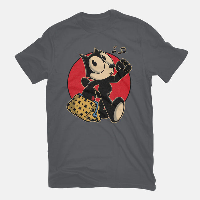 Keep Walking-mens heavyweight tee-Gomsky