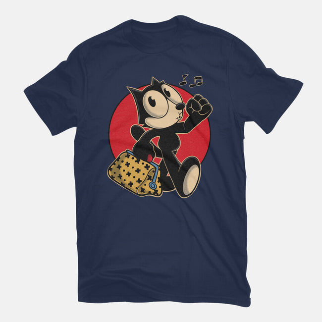 Keep Walking-mens heavyweight tee-Gomsky