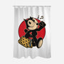 Keep Walking-none polyester shower curtain-Gomsky