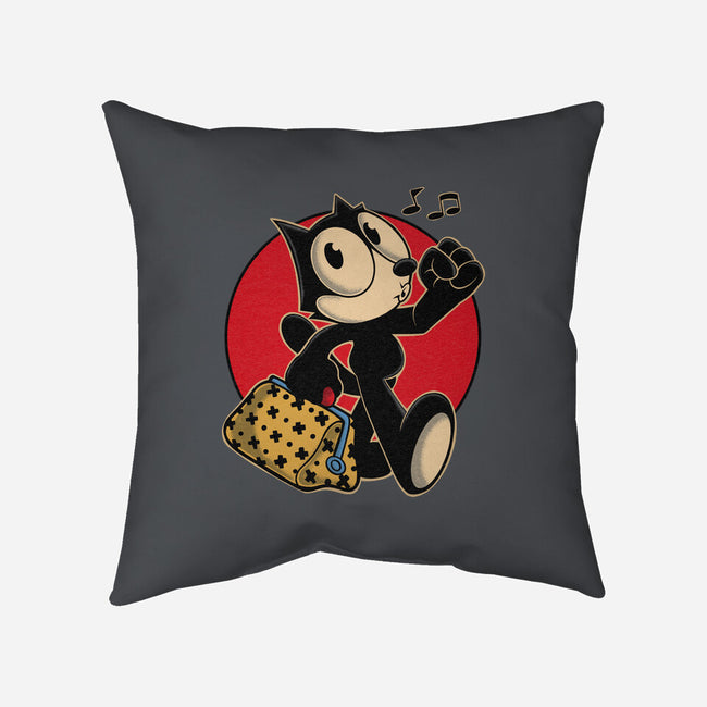 Keep Walking-none removable cover w insert throw pillow-Gomsky