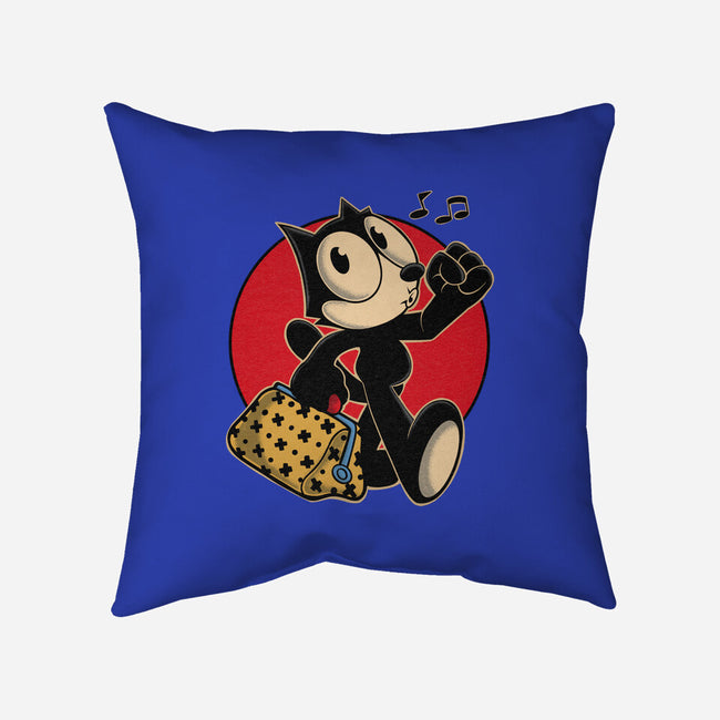 Keep Walking-none removable cover w insert throw pillow-Gomsky