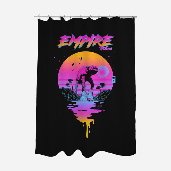 Empire Vibes-none polyester shower curtain-retrodivision