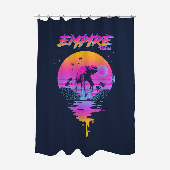 Empire Vibes-none polyester shower curtain-retrodivision