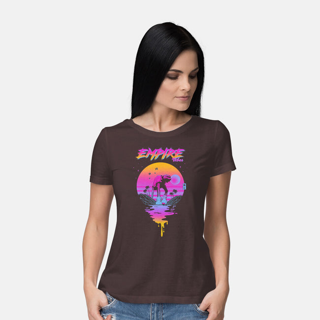 Empire Vibes-womens basic tee-retrodivision