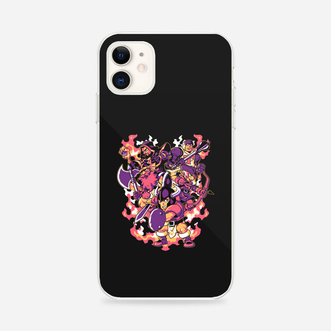 Hunting Dragons-iphone snap phone case-1Wing