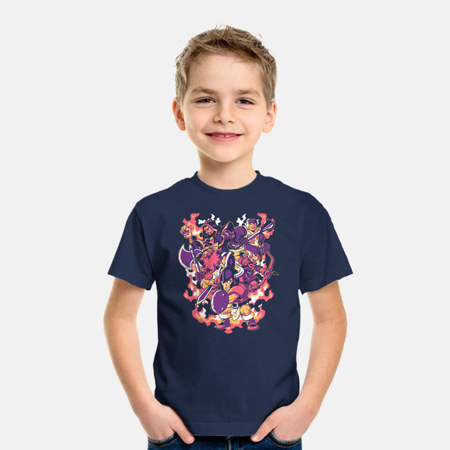 Hunting Dragons-youth basic tee-1Wing