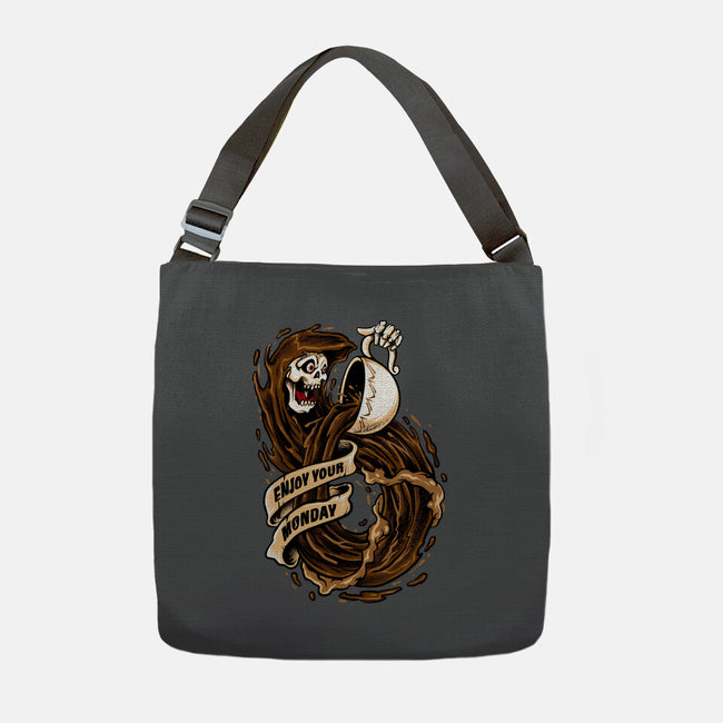 Enjoy Your Monday-none adjustable tote bag-spoilerinc