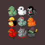 Halloween Duck-none adjustable tote bag-Vallina84