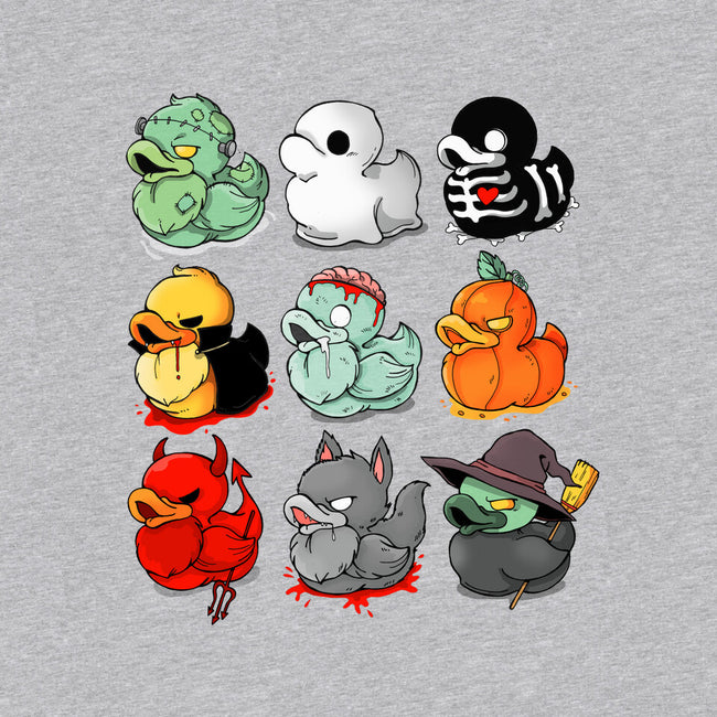 Halloween Duck-unisex basic tee-Vallina84