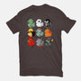 Halloween Duck-womens basic tee-Vallina84