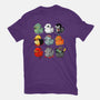 Halloween Duck-womens fitted tee-Vallina84