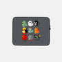 Halloween Duck-none zippered laptop sleeve-Vallina84
