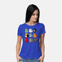 Halloween Duck-womens basic tee-Vallina84