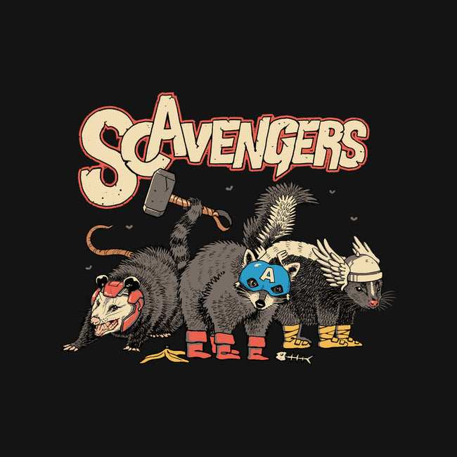 Scavengers Assemble!-womens off shoulder sweatshirt-vp021
