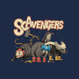 Scavengers Assemble!-none polyester shower curtain-vp021