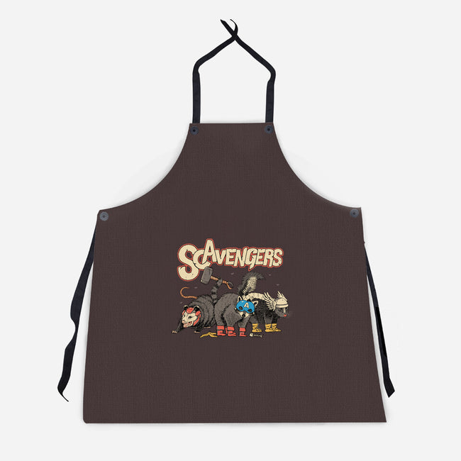 Scavengers Assemble!-unisex kitchen apron-vp021