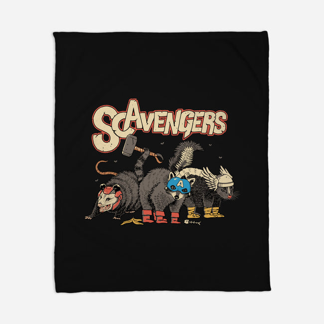 Scavengers Assemble!-none fleece blanket-vp021