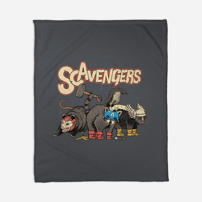 Scavengers Assemble!-none fleece blanket-vp021