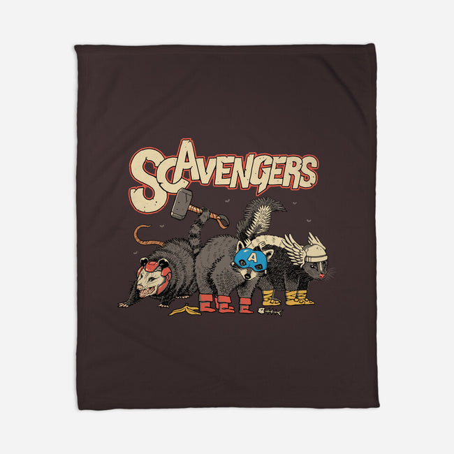 Scavengers Assemble!-none fleece blanket-vp021