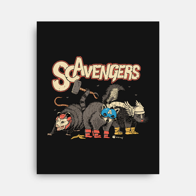 Scavengers Assemble!-none stretched canvas-vp021