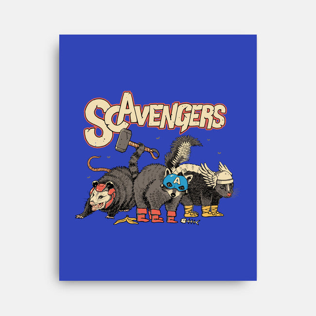 Scavengers Assemble!-none stretched canvas-vp021
