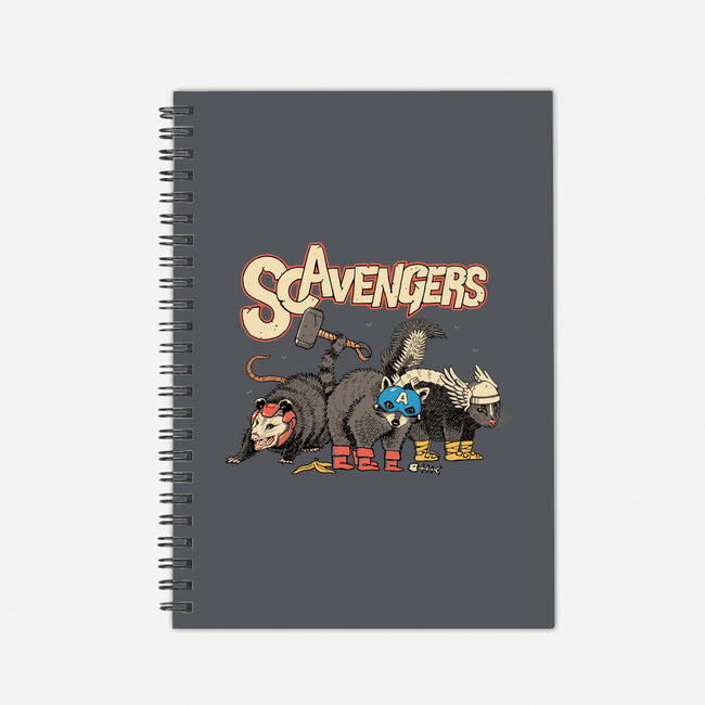 Scavengers Assemble!-none dot grid notebook-vp021