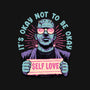 Self Love Frankie-womens v-neck tee-momma_gorilla