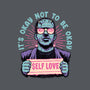 Self Love Frankie-none removable cover w insert throw pillow-momma_gorilla