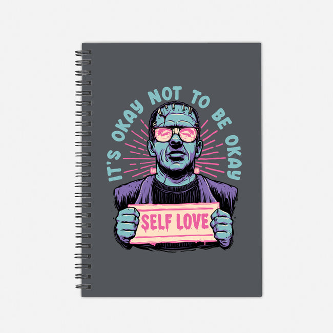 Self Love Frankie-none dot grid notebook-momma_gorilla
