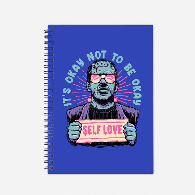 Self Love Frankie-none dot grid notebook-momma_gorilla