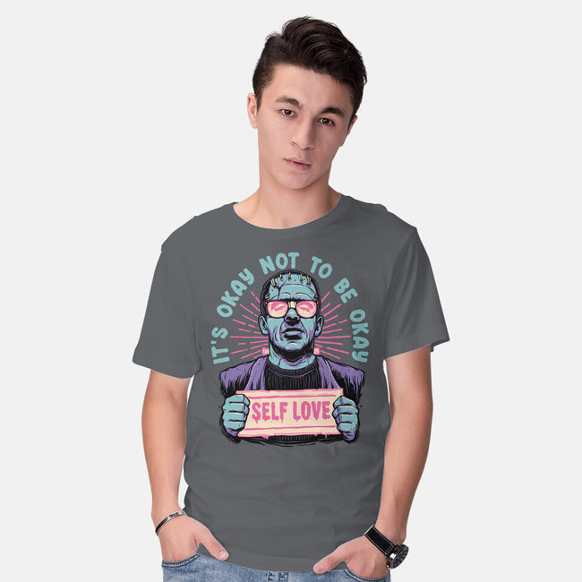 Self Love Frankie-mens basic tee-momma_gorilla