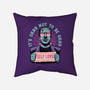 Self Love Frankie-none removable cover w insert throw pillow-momma_gorilla