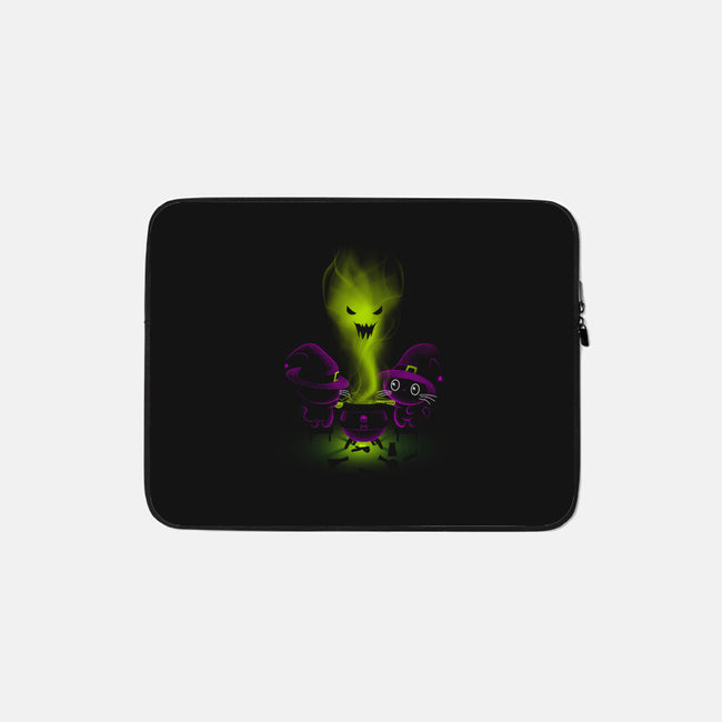 Halloween Cooking-none zippered laptop sleeve-erion_designs